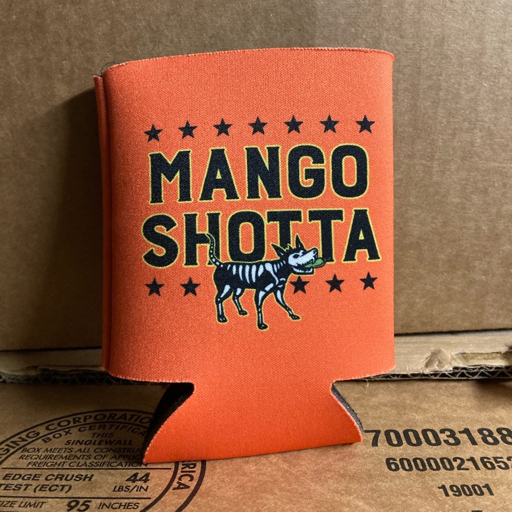 (15) Mango Shotta Tequila Coozie/Koozy Can Cooler